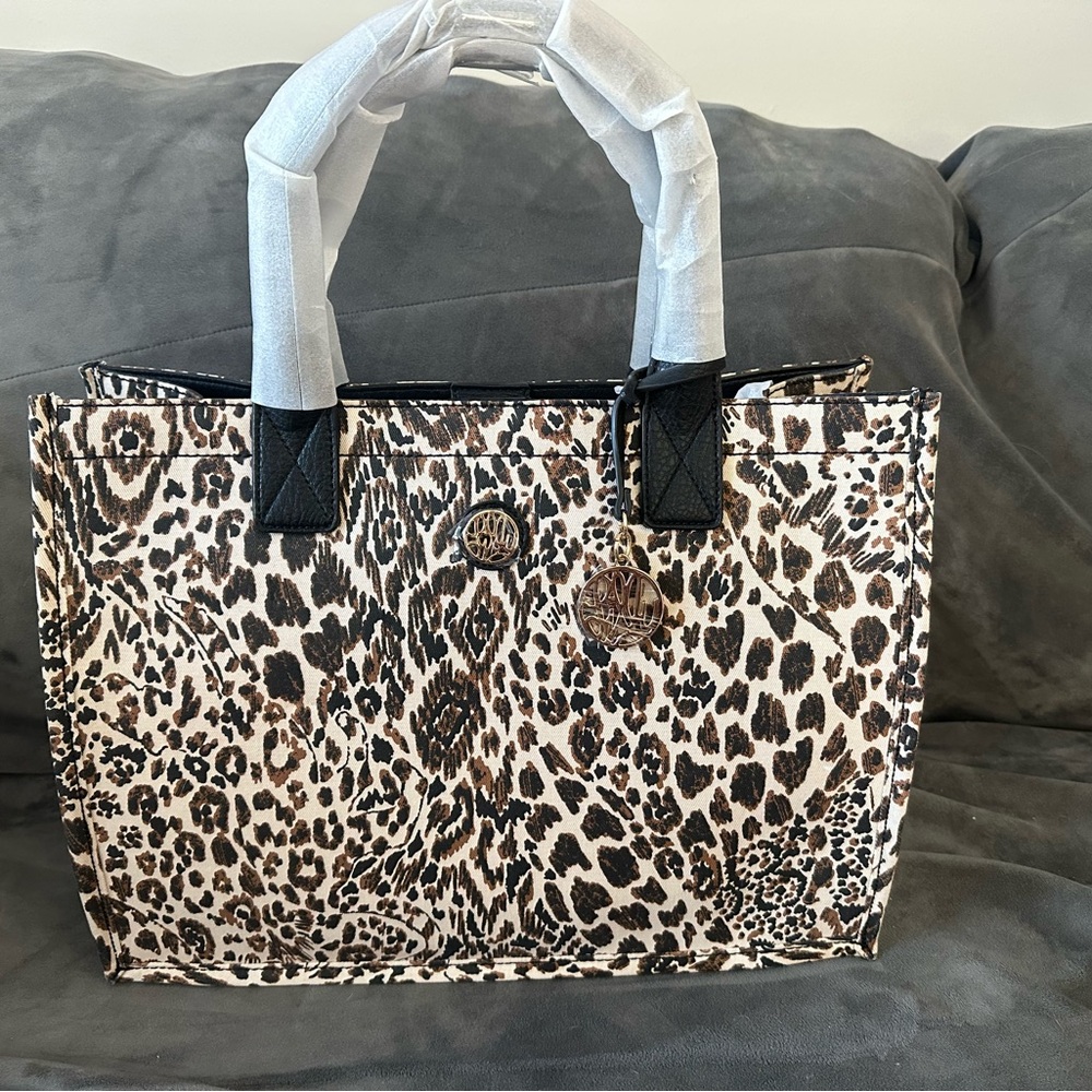 Lilly Pulitzer Leopard Print Tote - Brand New - Picture 5 of 9